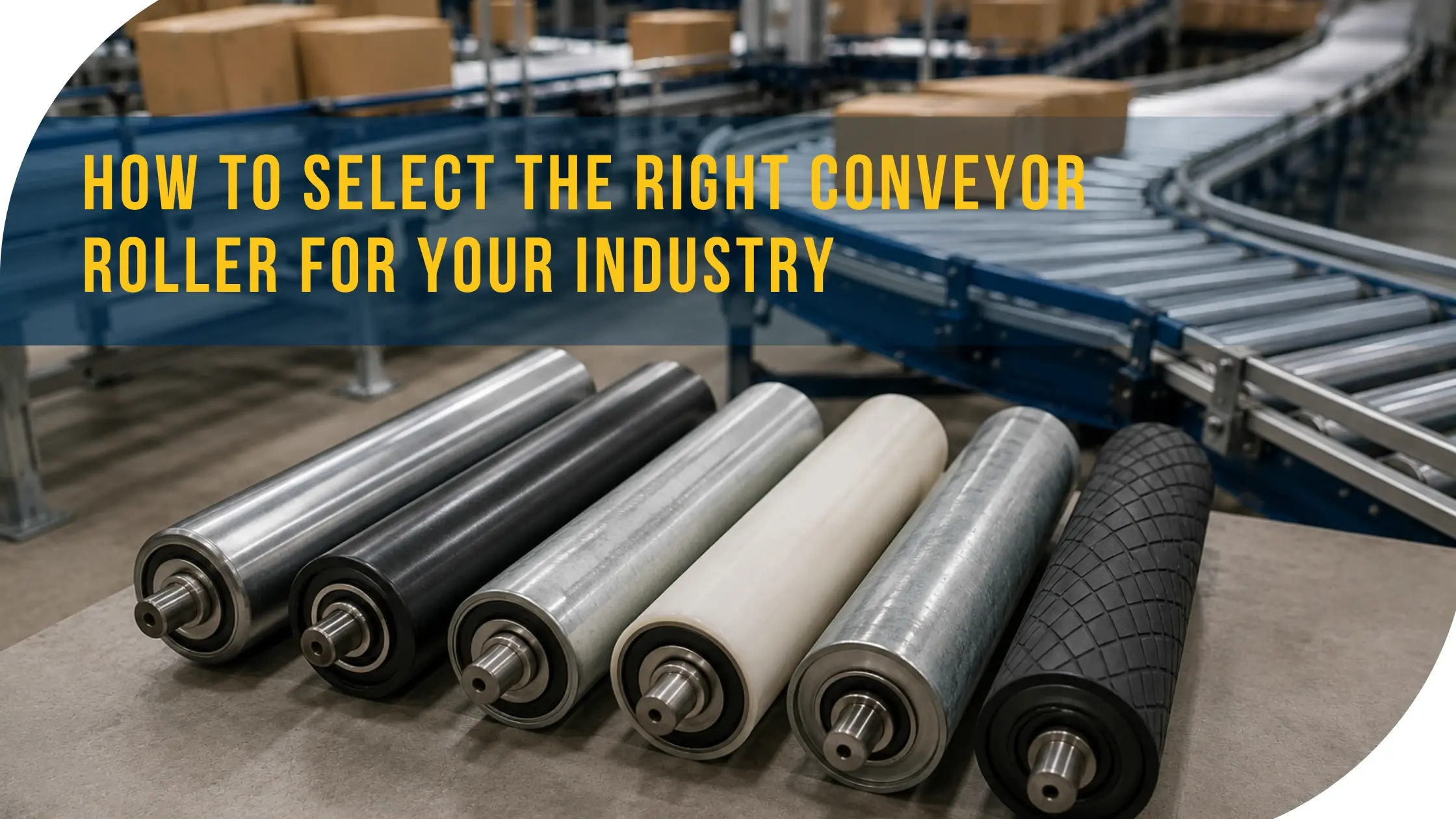 How to Select the Right Conveyor Roller for Your Industry